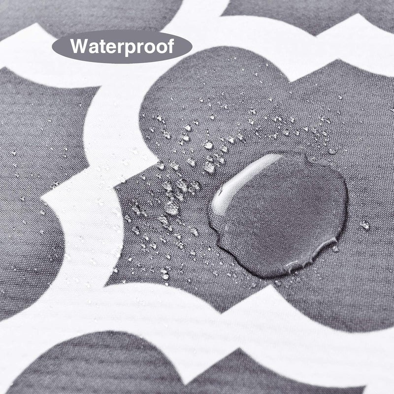 CLCROBD Round Splat Mat for Under High Chair/Arts/Crafts by , 53" Baby Anti-Slip Food Splash and Spill Mat for Eating Mess, Waterproof Floor Protector and Table Cloth (Round Lattice) - Image 4
